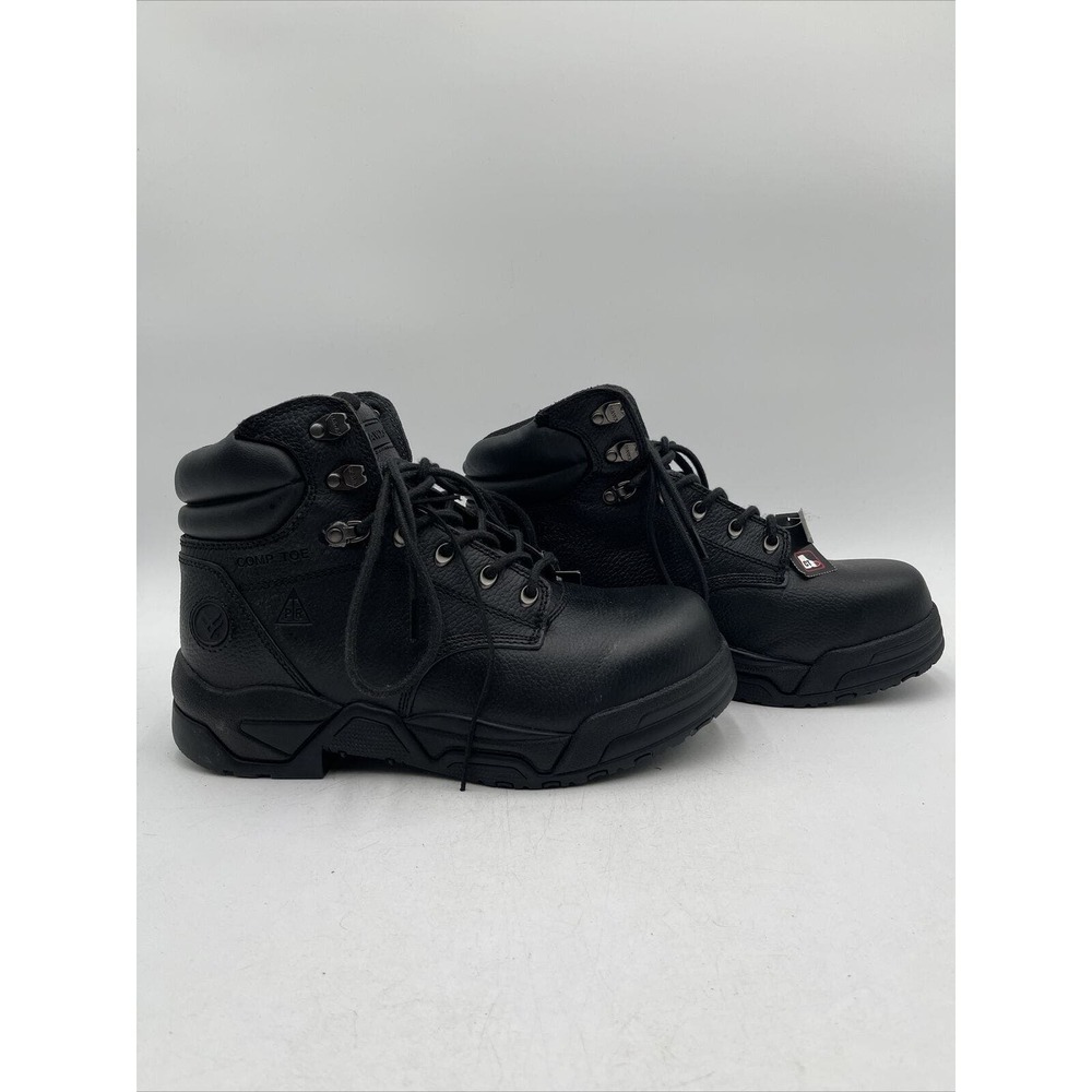 Hawx Men's 6" Enforcer Work Boot Composite Toe Black Size 10D